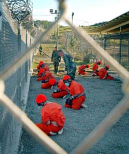 Base militar do exército de EE.UU. en Guantánamo