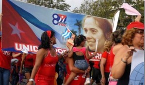 Co gallo do 55 aniversário da fundación da Federación de Mujeres Cubanas (FMC) a institución recibiu o premio Únete, ao compromiso coa igualdade e a non violéncia de xénero, instituido pola ONU