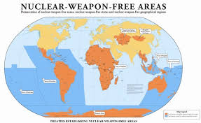 O hemisfério norte concentra o grosso do arsenal nuclear do planeta.